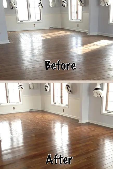 hardwood floor cleaning